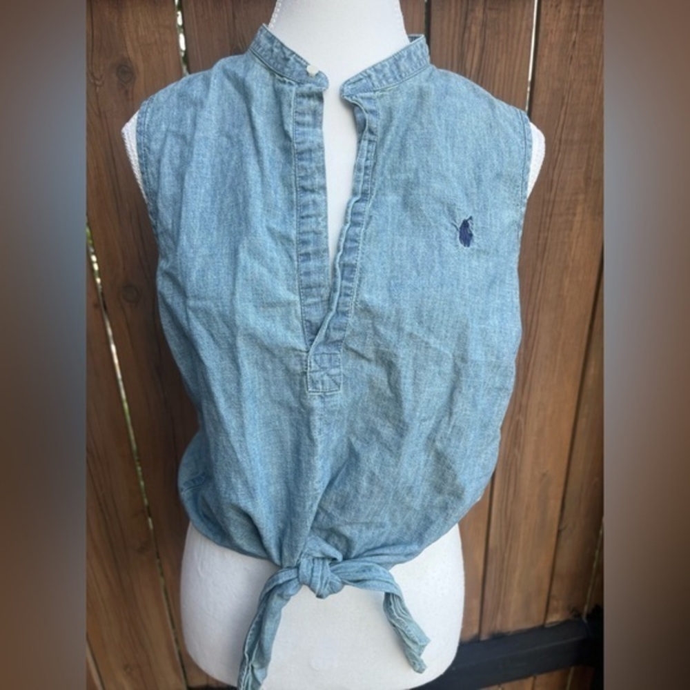 Ralph Lauren Polo Sleeveless Top with Logo